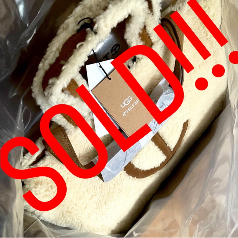 *SOLD* AUTHENTIC - Telfar x Ugg medium shopper